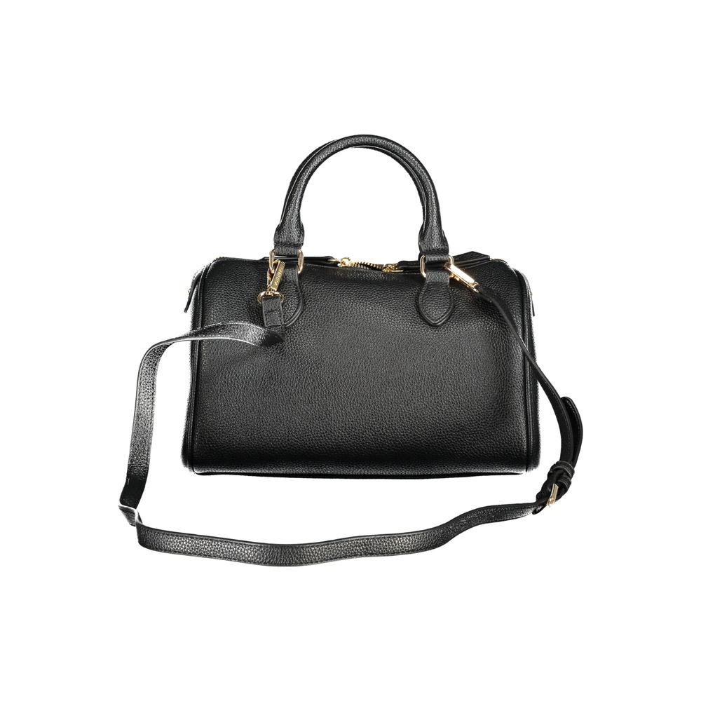 Mario Valentino Black Polyethylene Women Handbag