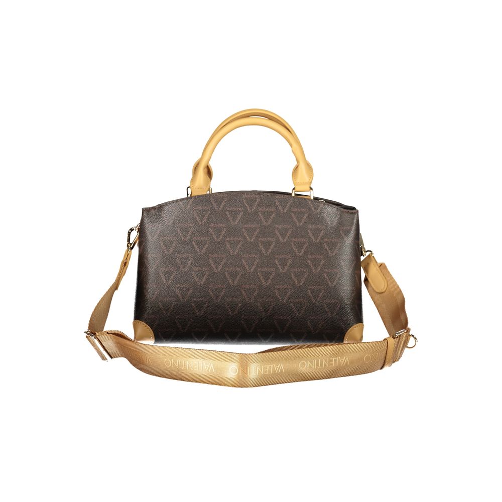 Mario Valentino Brown Polyethylene Handbag