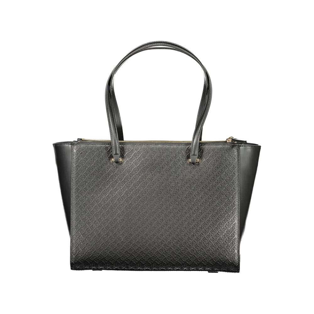 Tommy Hilfiger Black Polyethylene Women Handbag