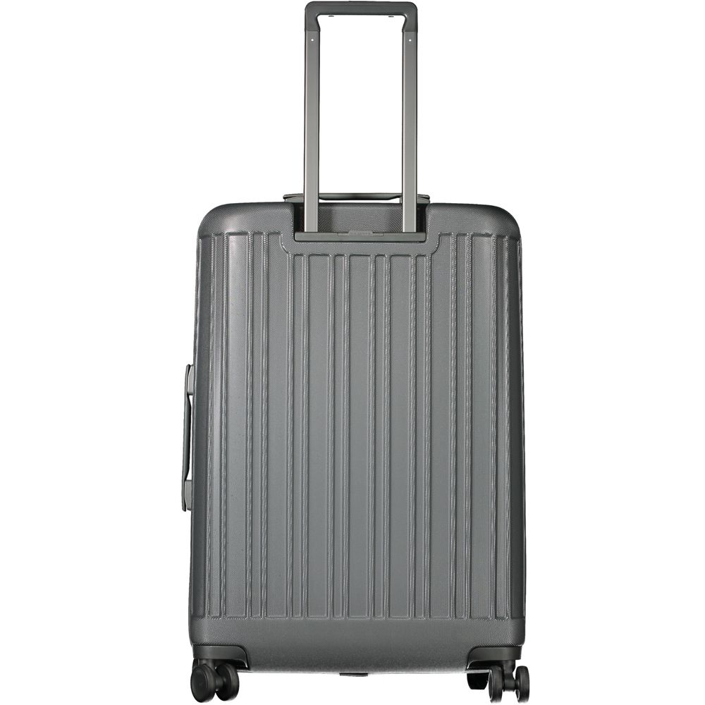 Piquadro Gray Polycarbonate Men Luggage
