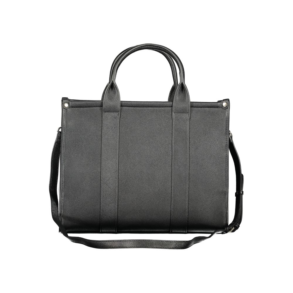 Mario Valentino Black Polyethylene Handbag