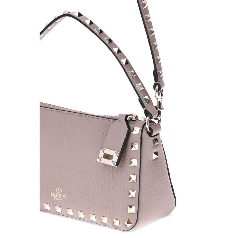 Valentino Garavani Rockstud Zip-Up Shoulder Bag
