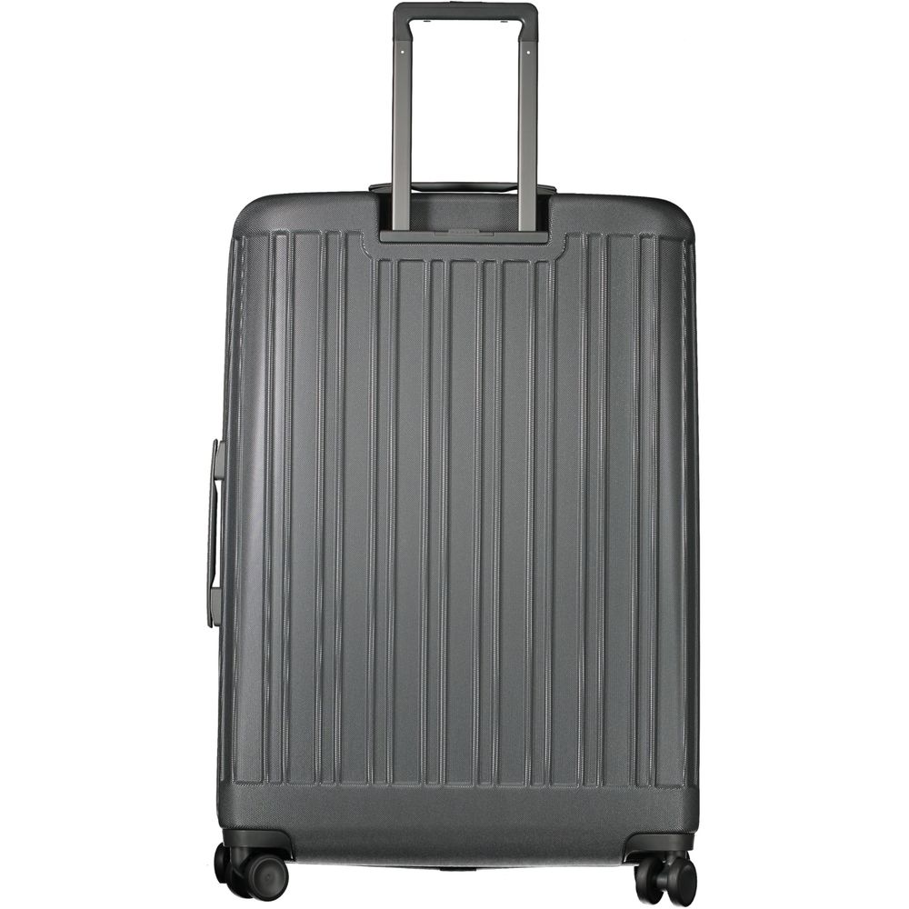 Piquadro Gray Polycarbonate Men Luggage