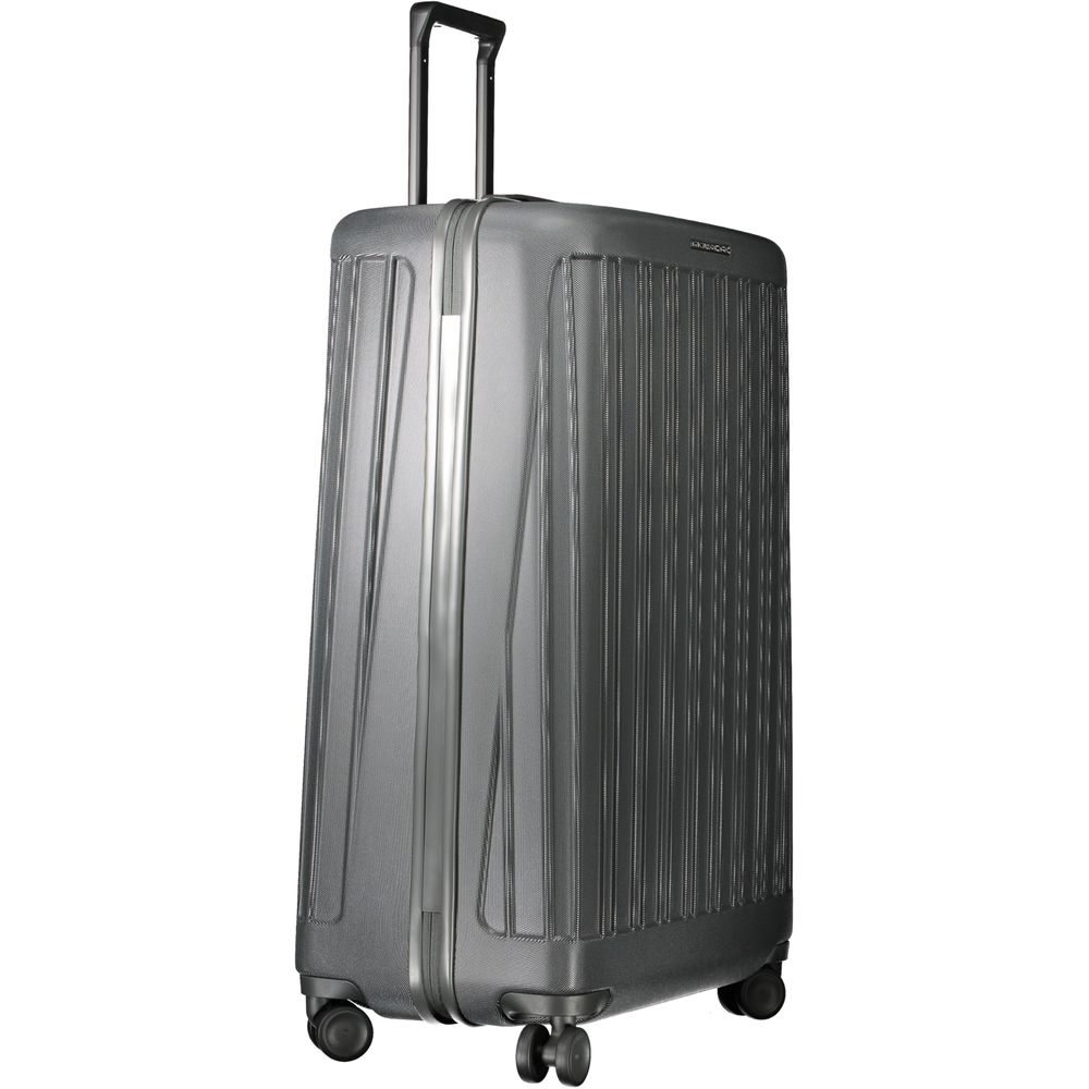 Piquadro Gray Polycarbonate Men Luggage