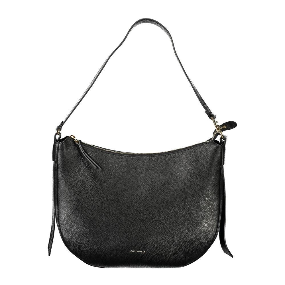 Coccinelle Black Leather Handbag