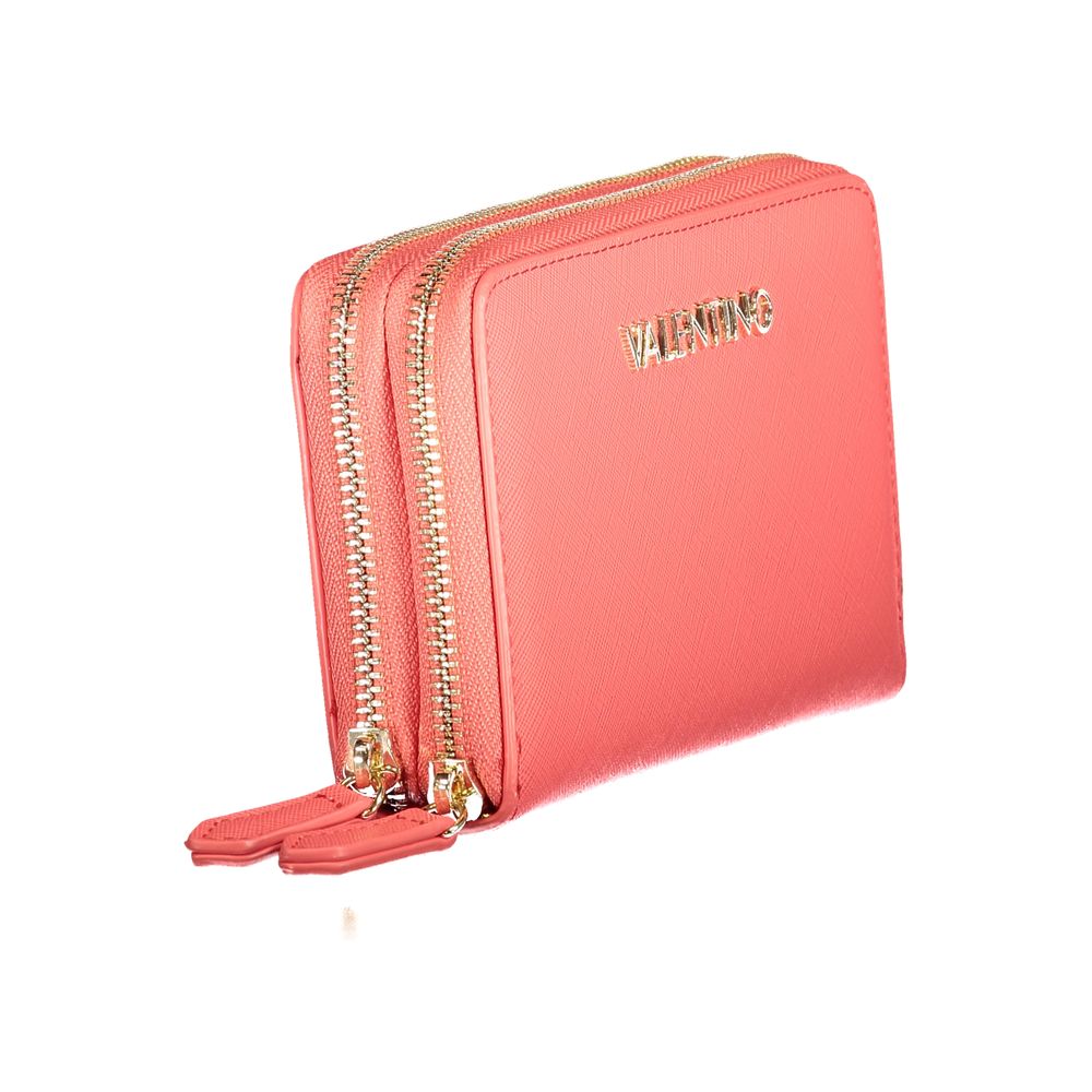 Mario Valentino Pink Polyethylene Wallet