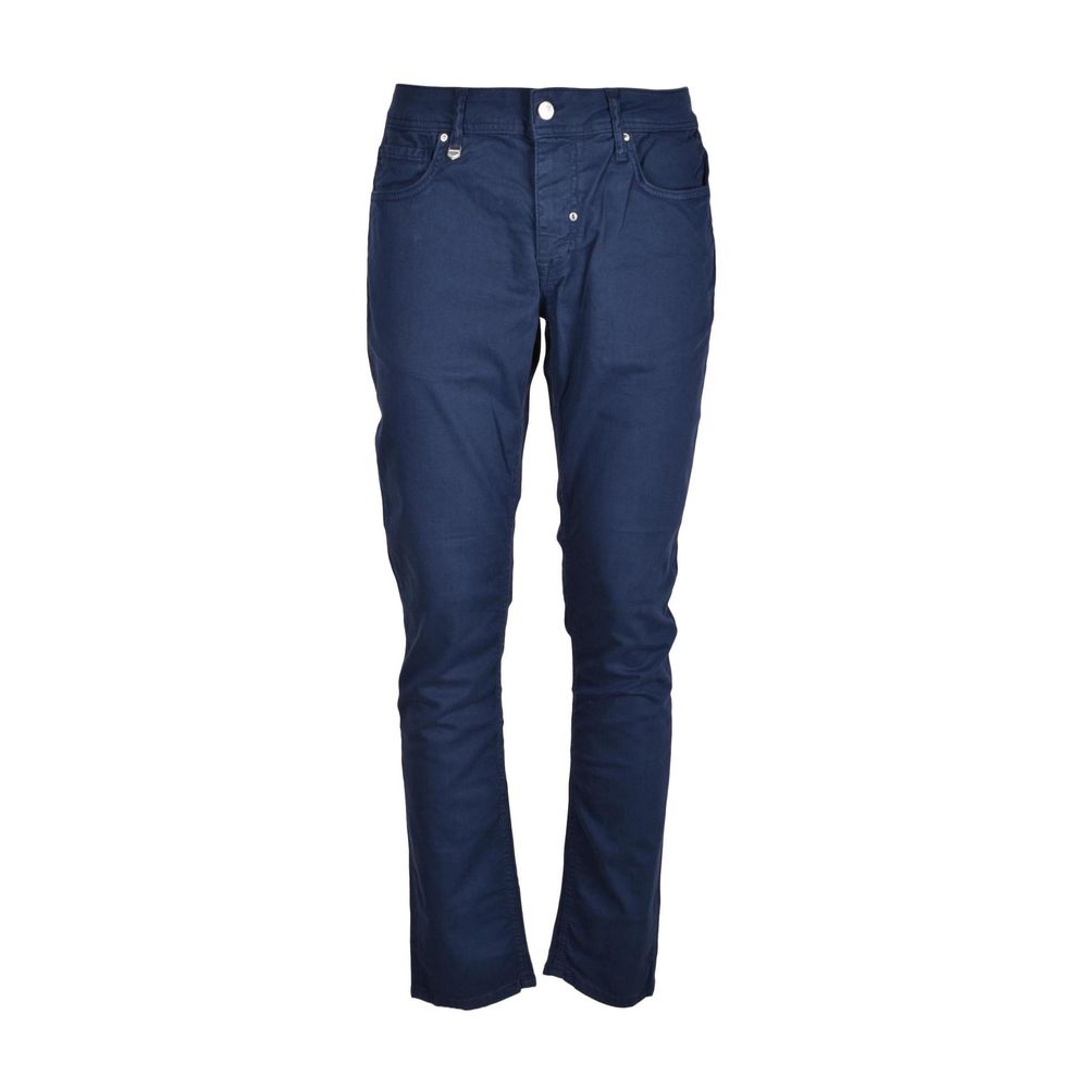 Antony Morato Blue Cotton Slim Fit Jean