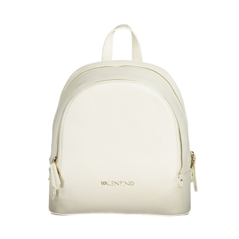 Mario Valentino White Polyethylene Backpack
