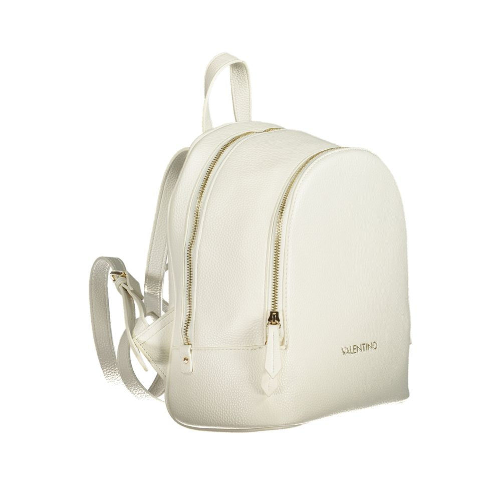 Mario Valentino White Polyethylene Backpack