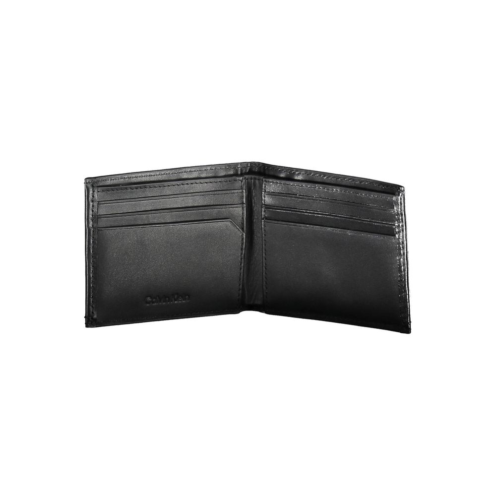 Calvin Klein Black Leather Men Wallet