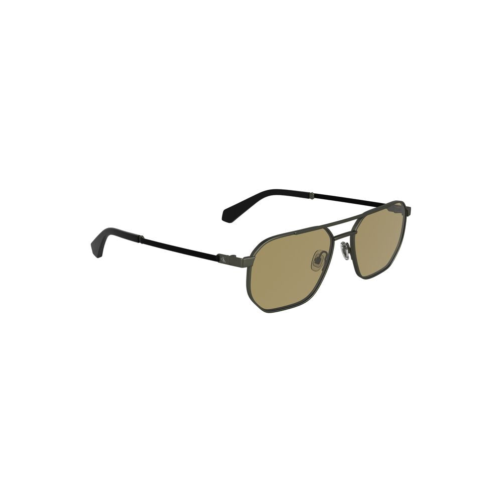 Calvin Klein Bronze Metal Men Sunglass