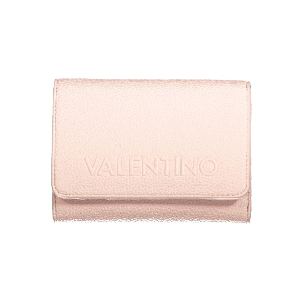 Mario Valentino Pink Polyethylene Wallet