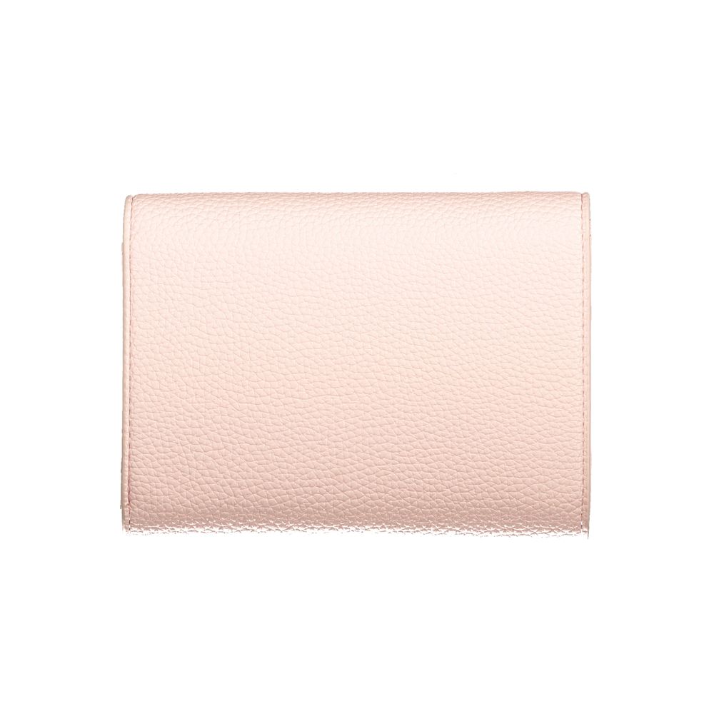Mario Valentino Pink Polyethylene Wallet