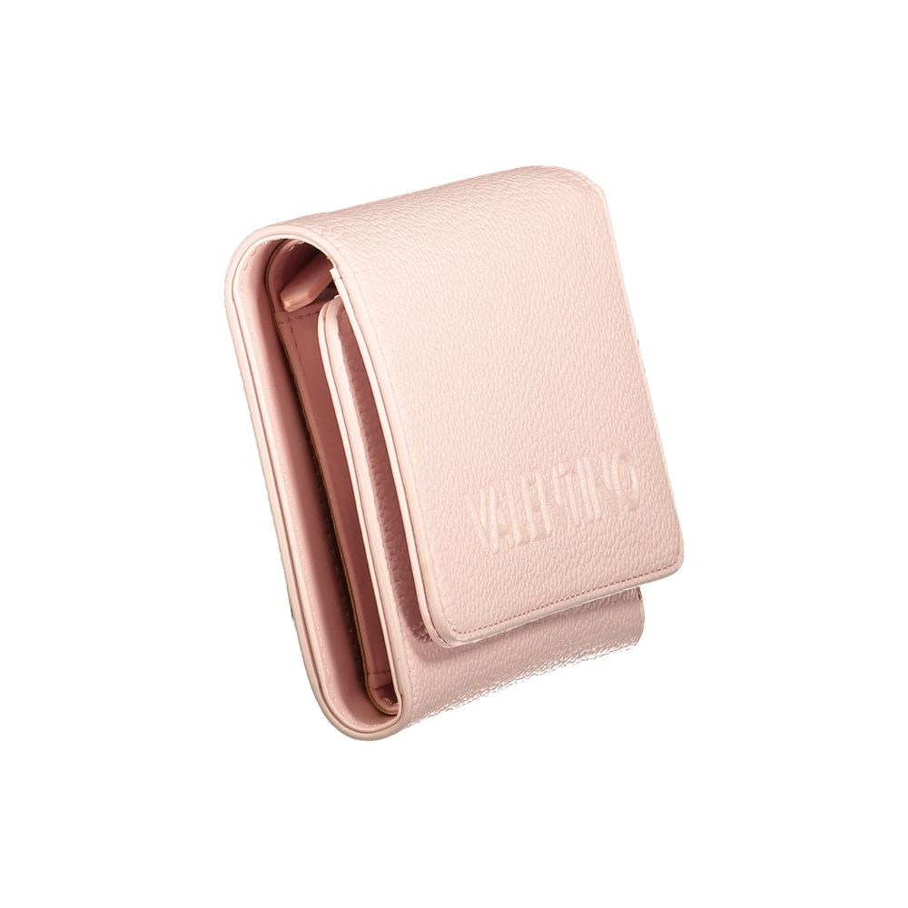 Mario Valentino Pink Polyethylene Wallet