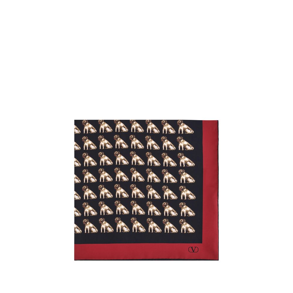 Valentino Garavani Petit Charles silk Scarf