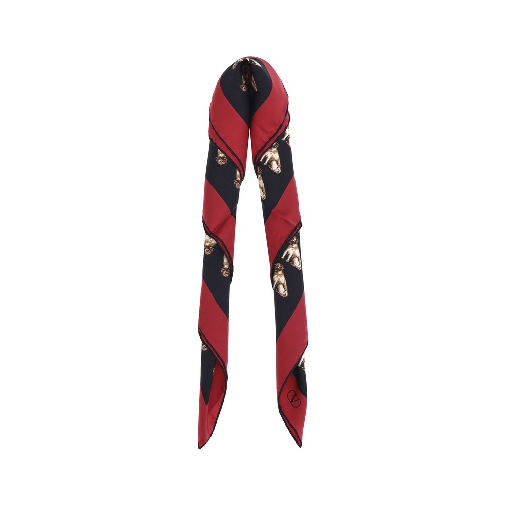 Valentino Garavani Petit Charles silk Scarf