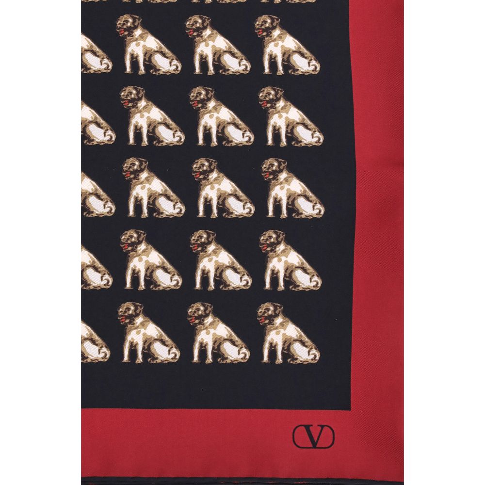 Valentino Garavani Petit Charles silk Scarf