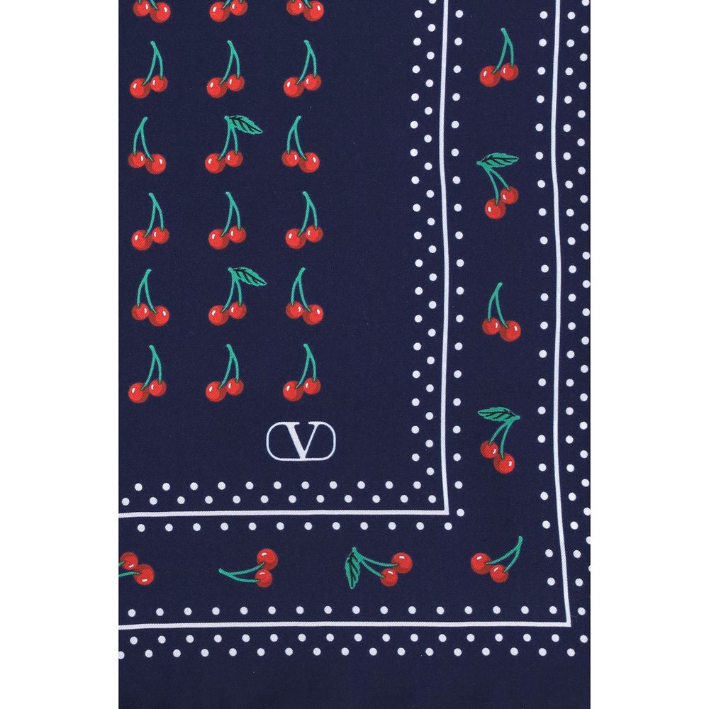 Valentino Garavani Silk Cherryfic Foulard