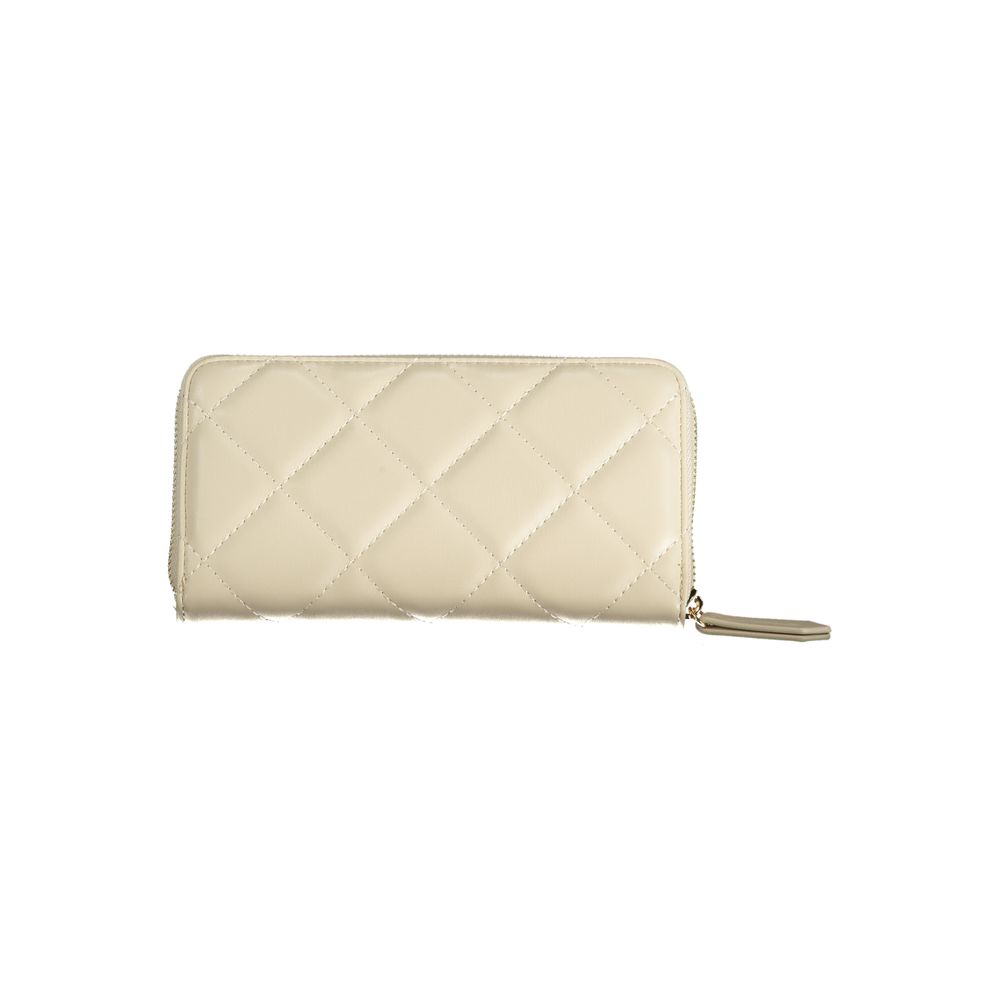 Mario Valentino Beige Polyethylene Wallet