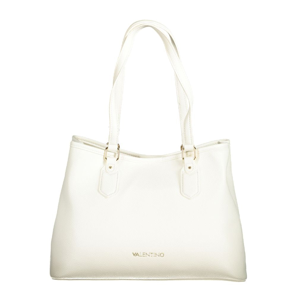 Mario Valentino White Polyethylene Women Handbag