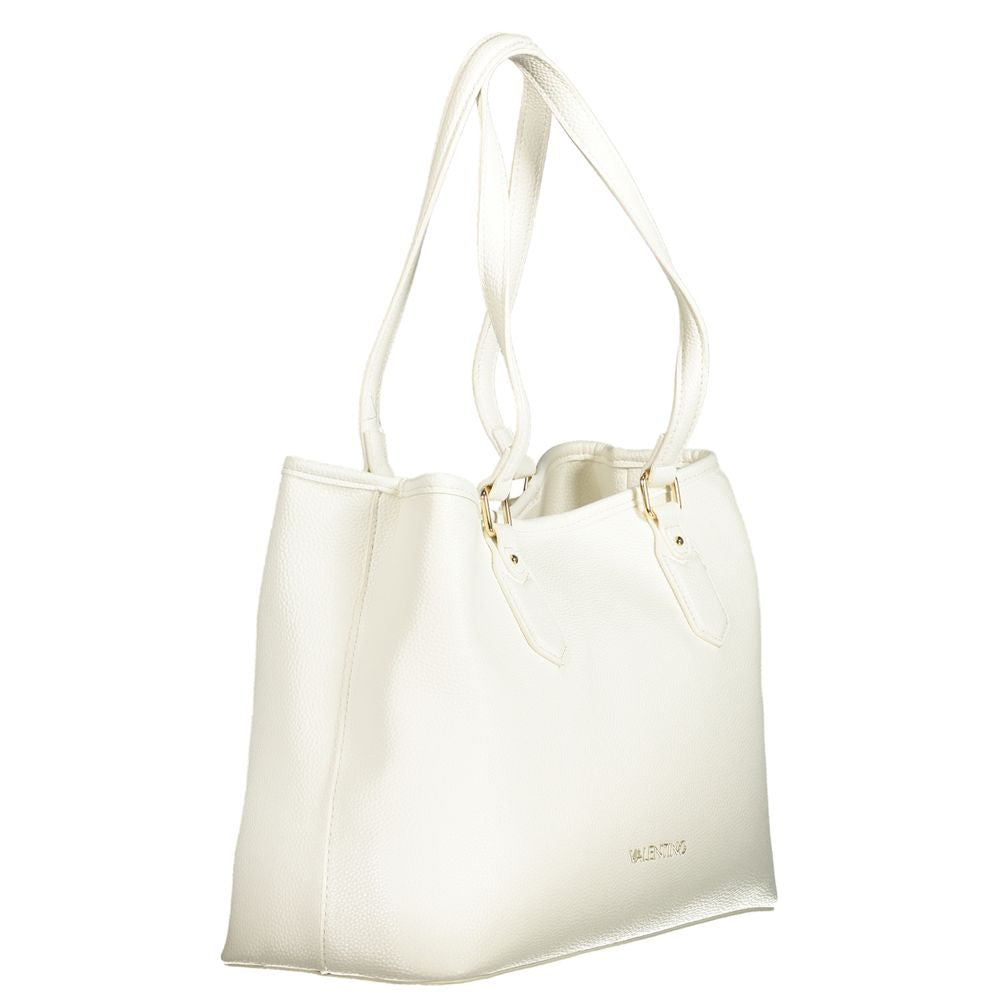 Mario Valentino White Polyethylene Women Handbag