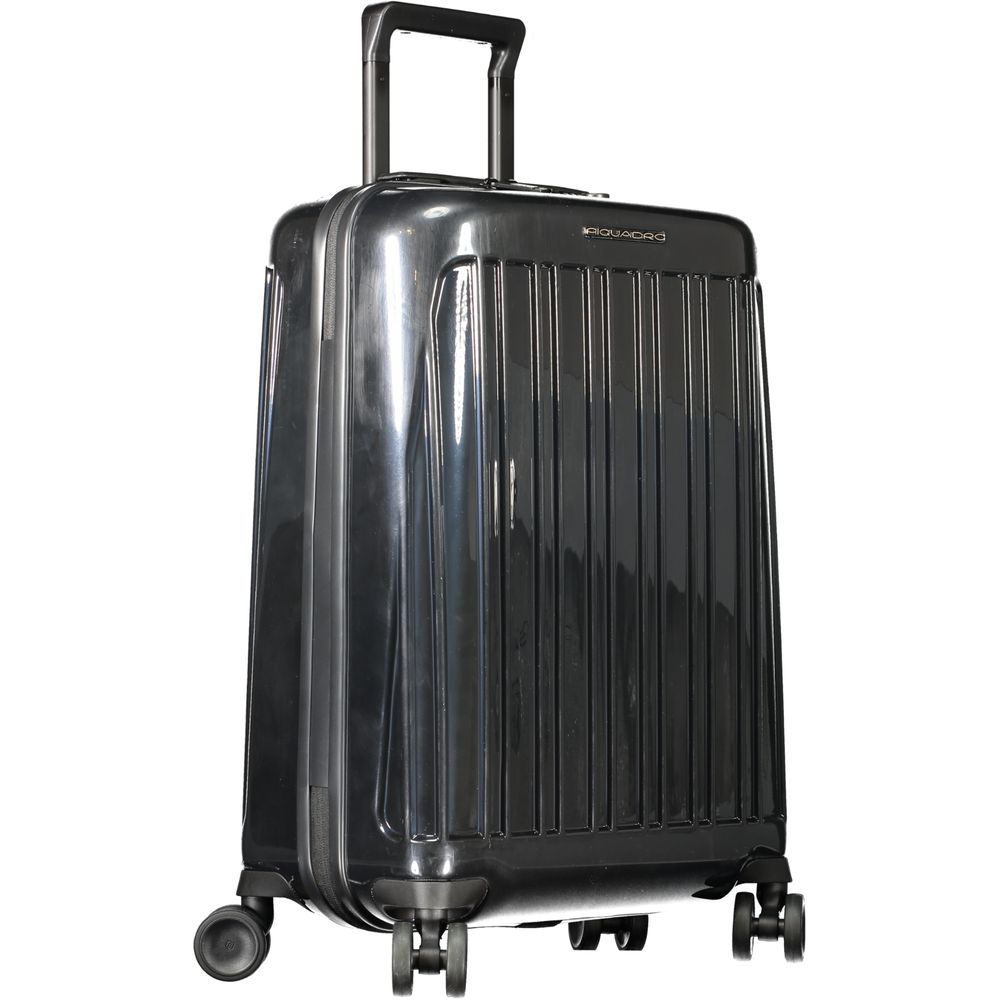 Piquadro Black Polycarbonate Men Luggage