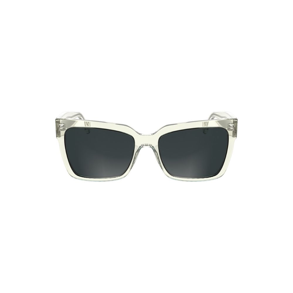Calvin Klein Transparent Plastic Sunglasses