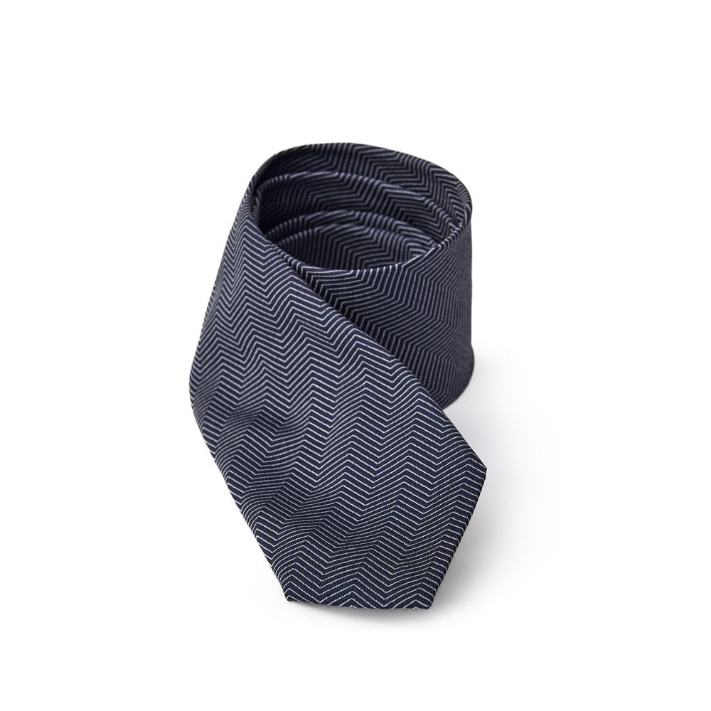 Jil Sander Blue Silk Ties & Bowty