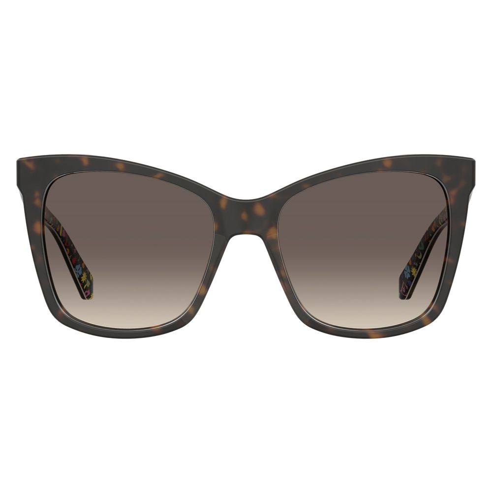 Love Moschino Brown Acetate Sunglasses