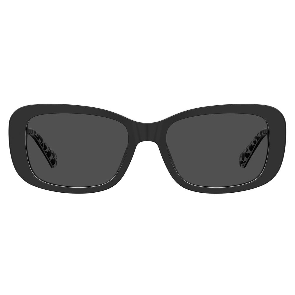 Love Moschino Black Acetate Sunglasses