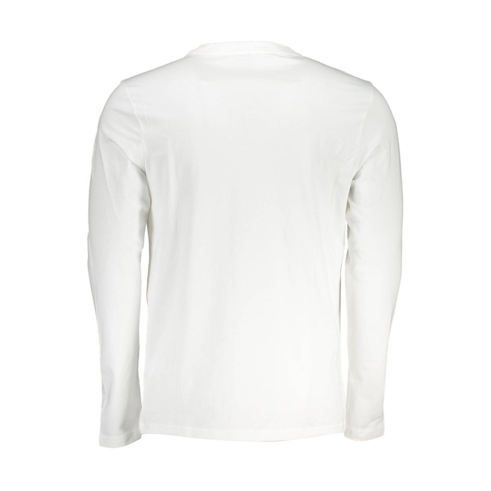 Hugo Boss White Cotton Men TShirt