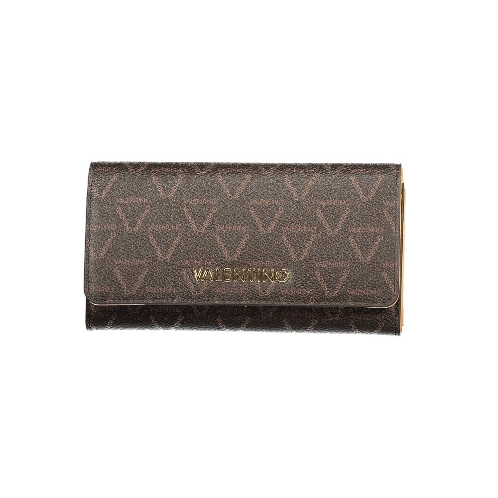 Mario Valentino Brown Polyethylene Wallet