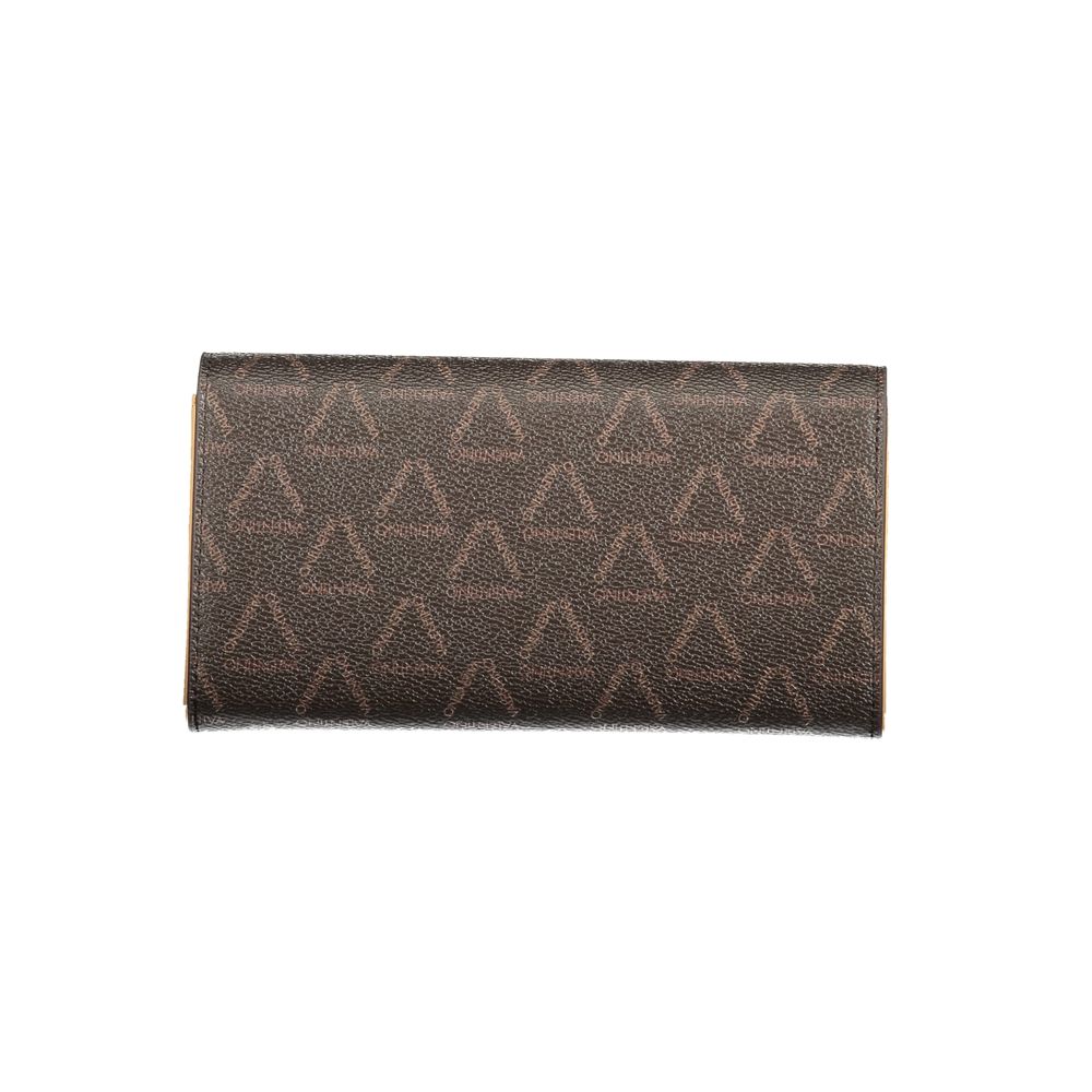Mario Valentino Brown Polyethylene Wallet