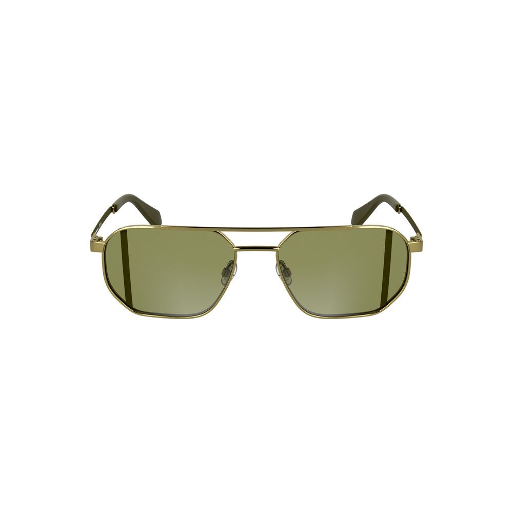 Calvin Klein Gold Metal Men Sunglass