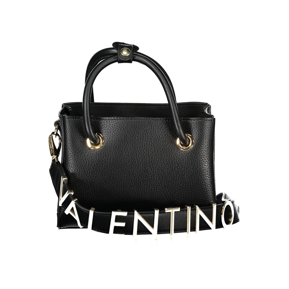 Mario Valentino Black Polyethylene Women Handbag