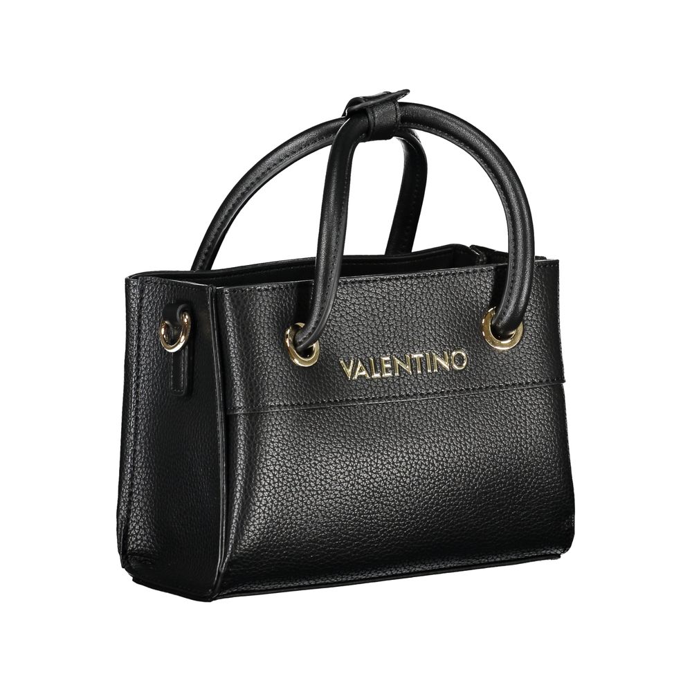 Mario Valentino Black Polyethylene Women Handbag