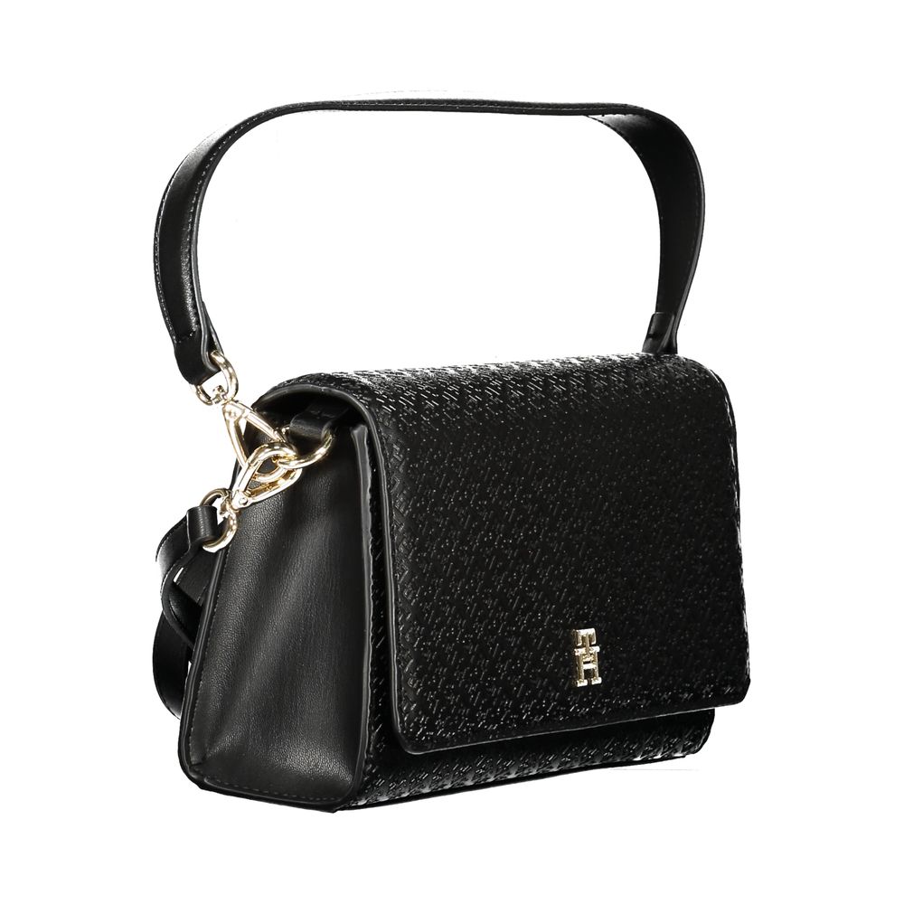 Tommy Hilfiger Black Polyethylene Women Handbag