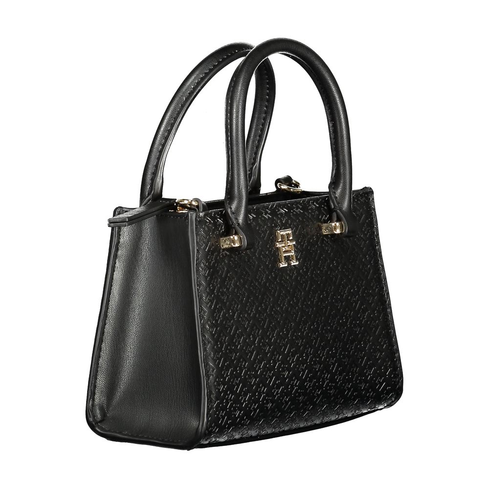 Tommy Hilfiger Black Polyethylene Women Handbag