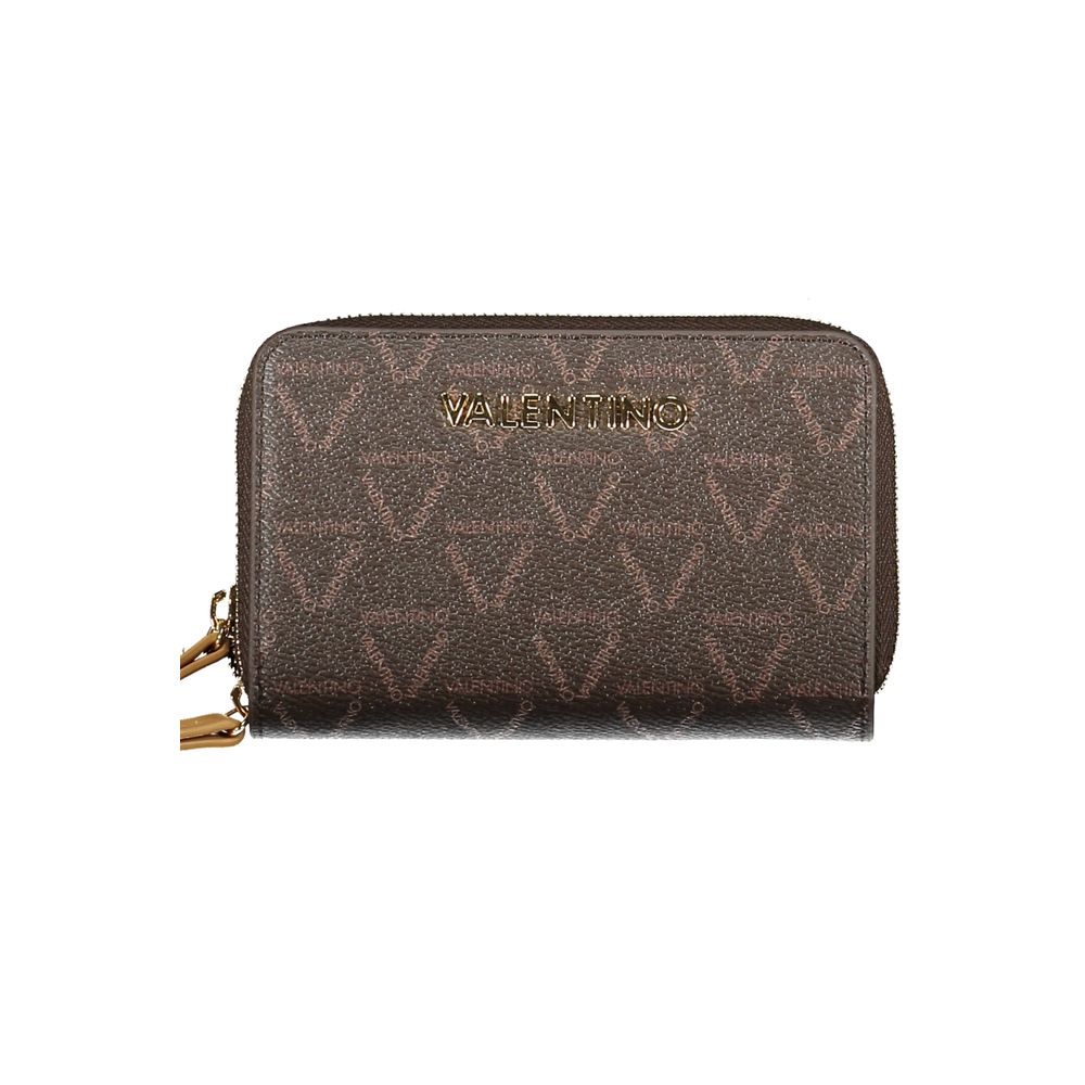 Mario Valentino Brown Polyethylene Women Wallet