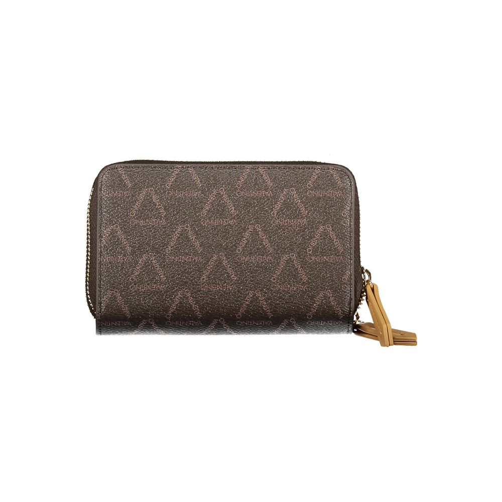 Mario Valentino Brown Polyethylene Women Wallet