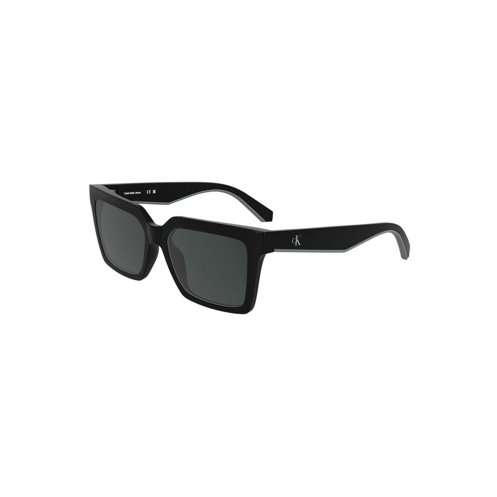 Calvin Klein Black Bio Based Fabric Sunglasses