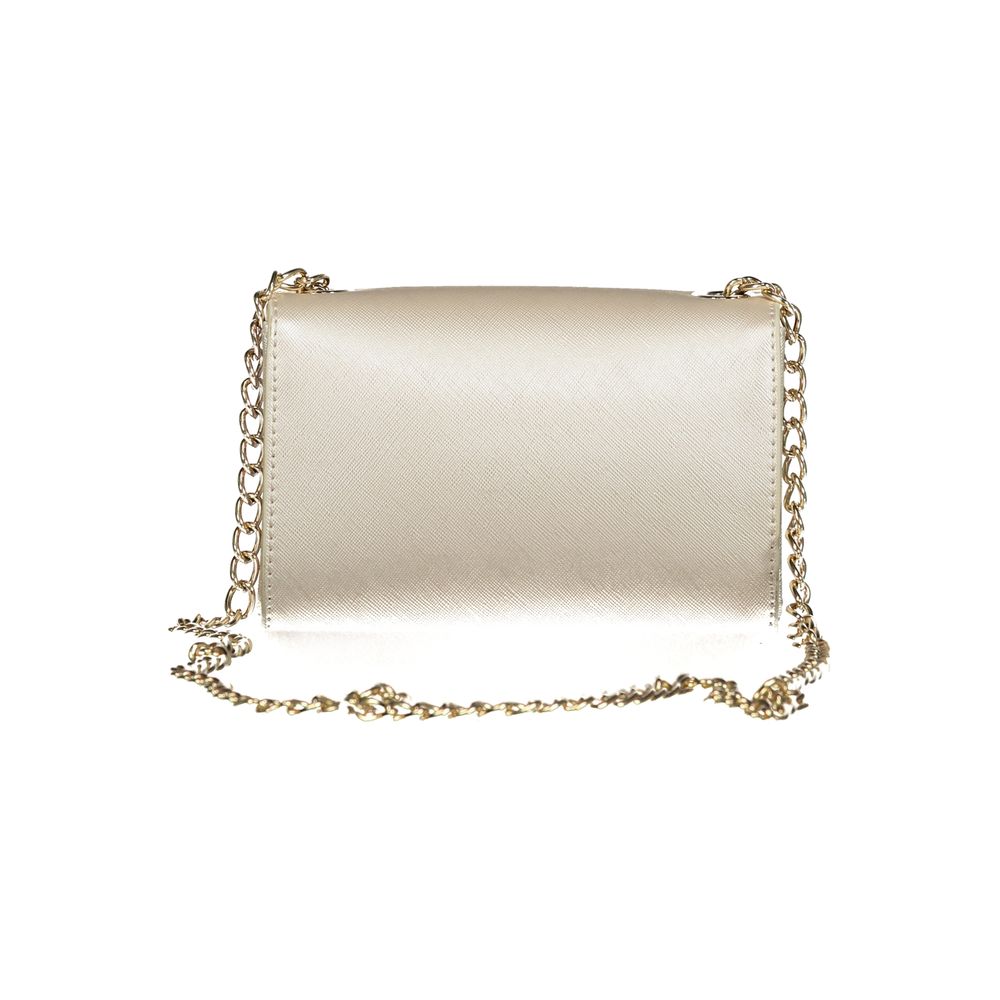 Mario Valentino Gray Polyethylene Handbag