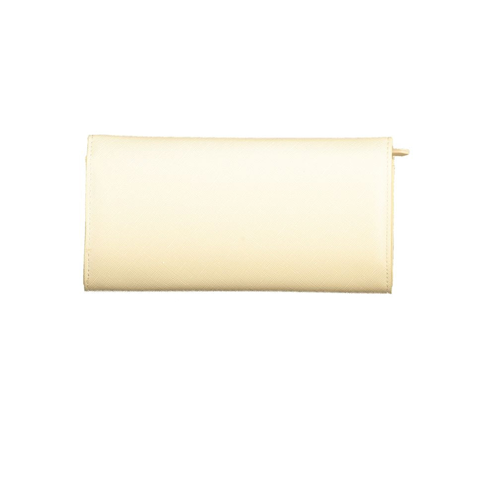Mario Valentino Beige Polyethylene Wallet