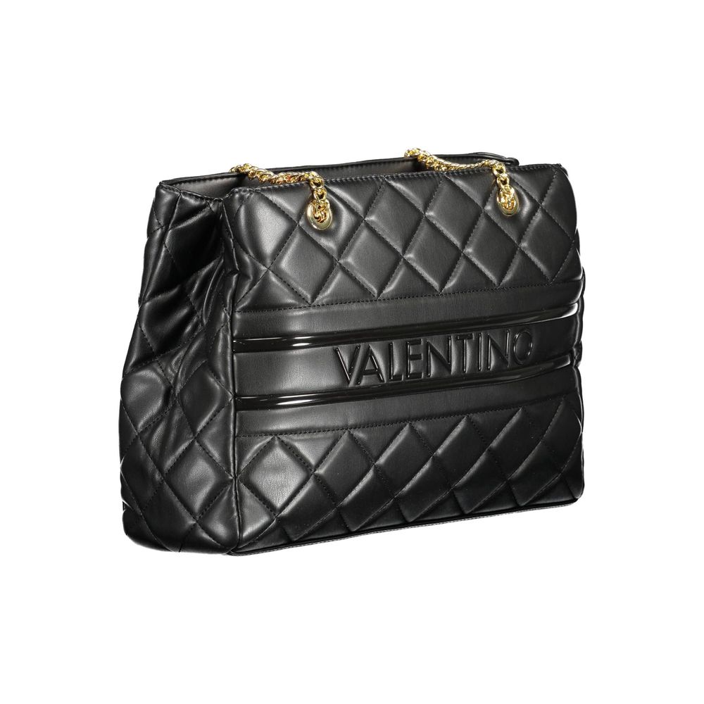 Mario Valentino Black Polyethylene Women Handbag