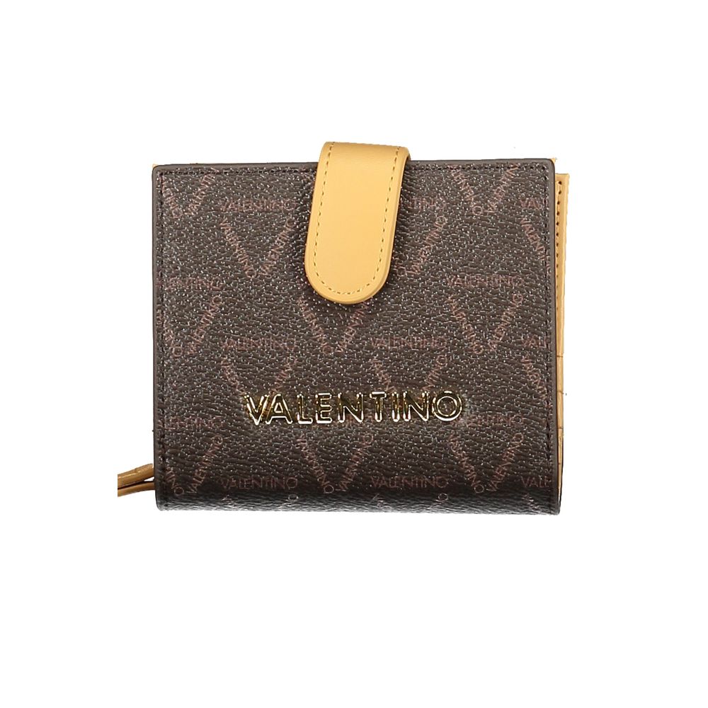Mario Valentino Brown Polyethylene Women Wallet