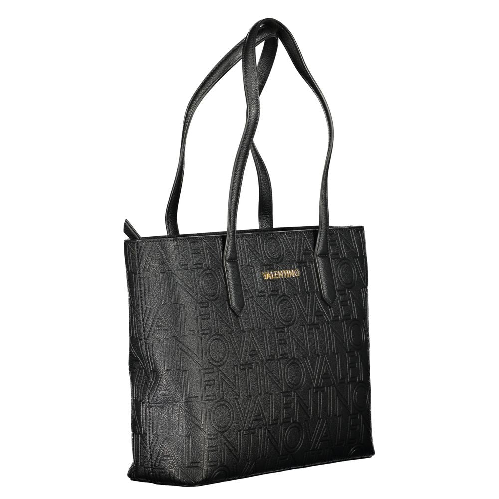 Mario Valentino Black Polyethylene Handbag