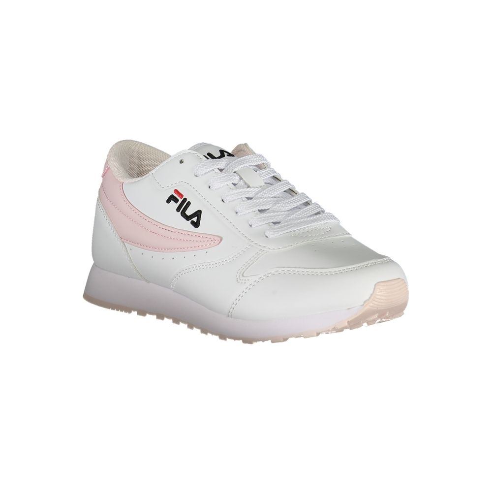 Fila White Synthetic Women Sneaker