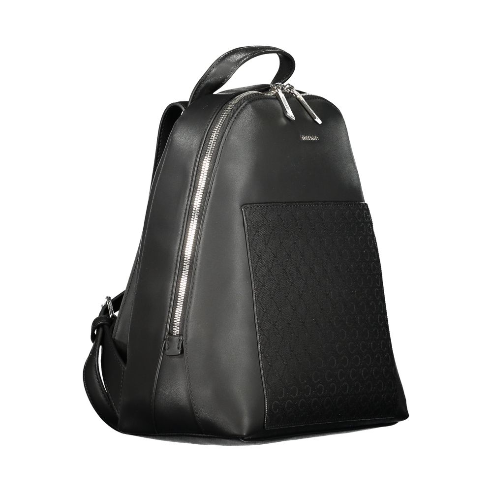Calvin Klein Black Polyester Women Backpack