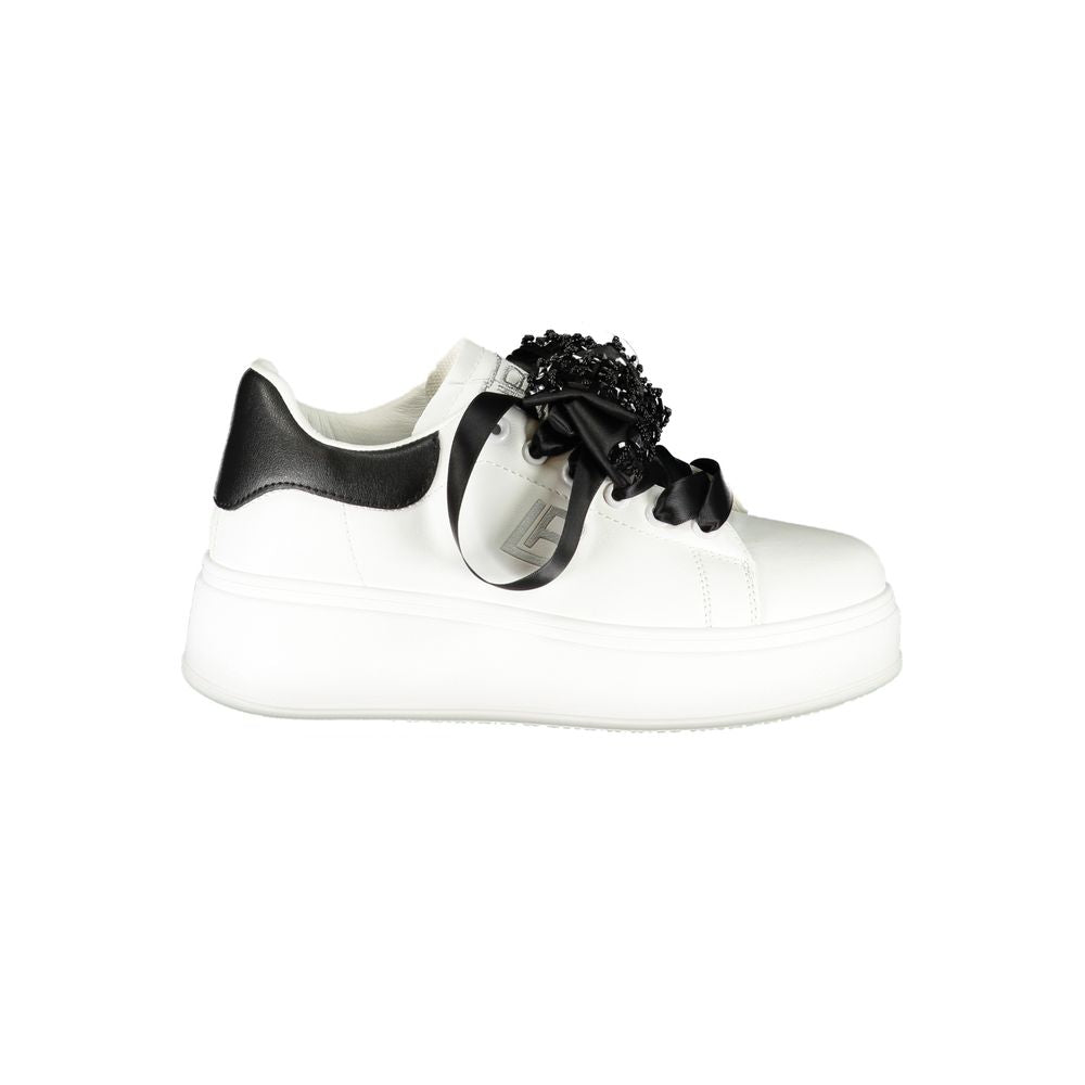 Laura Biagiotti White Polyester Women Sneaker