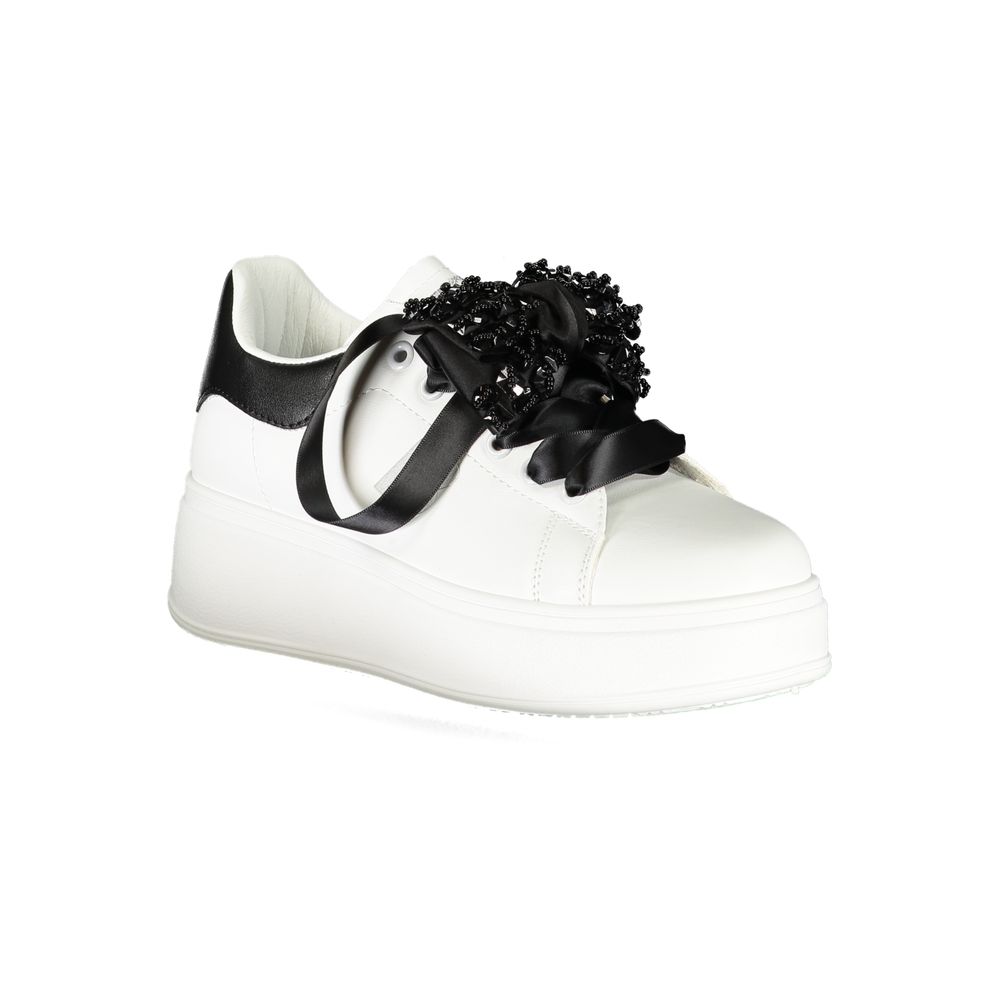 Laura Biagiotti White Polyester Women Sneaker